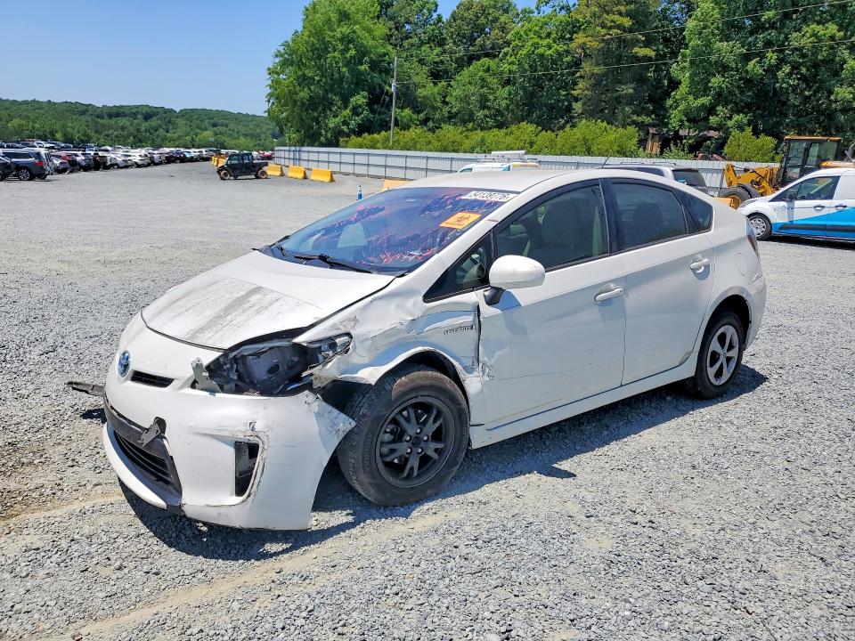 2015 Toyota Prius VIN JTDKN3DU5F0396573 COPART salvage auction — FRONT END, Nc - Salvage Certificate Of Title, sold $175 on 2026-07-30 (photo 1)