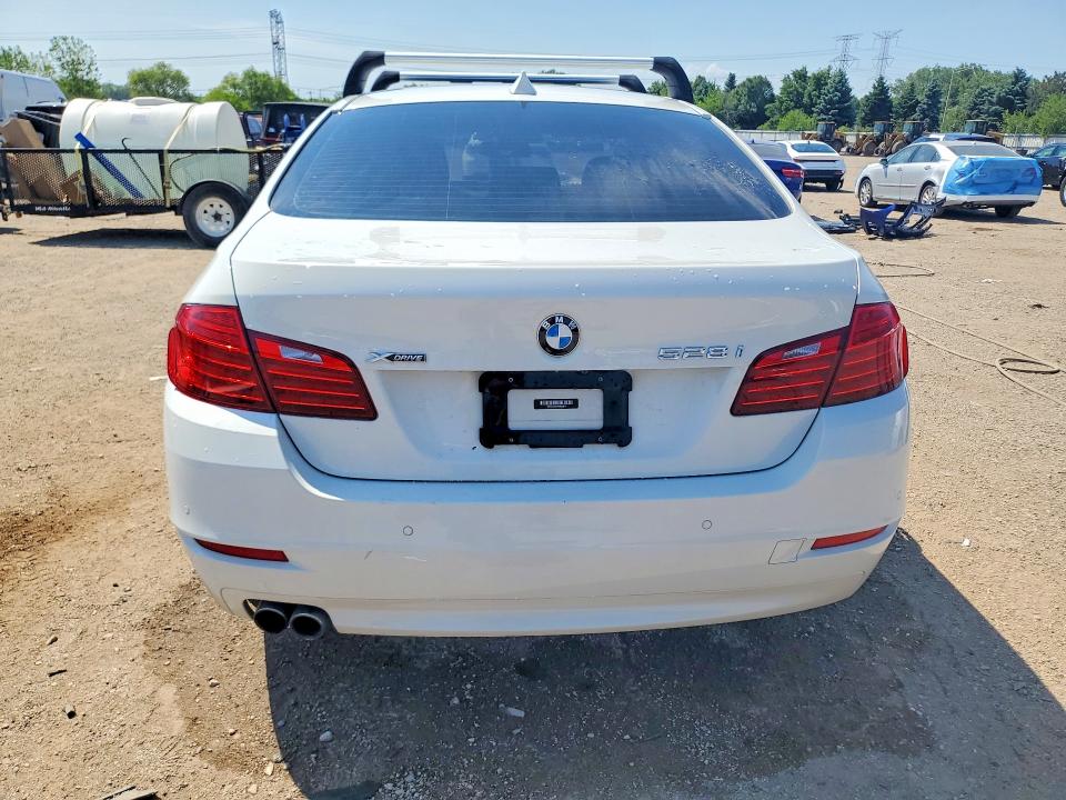 2015 BMW 5er VIN WBA5A7C59FD622971 COPART salvage auction — FRONT END, Il - Salvage Certificate, sold $1,600 on 2026-07-14 (photo 6)