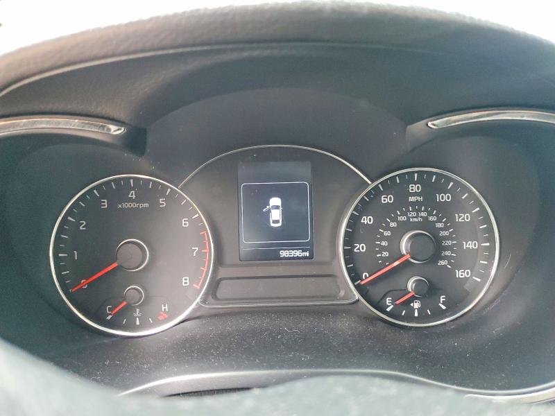 2017 Kia Forte VIN 3KPFL4A75HE030036 COPART salvage auction — FRONT END, Tx - Salvage Vehicle Title, sold $150 on 2026-07-03 (photo 9)
