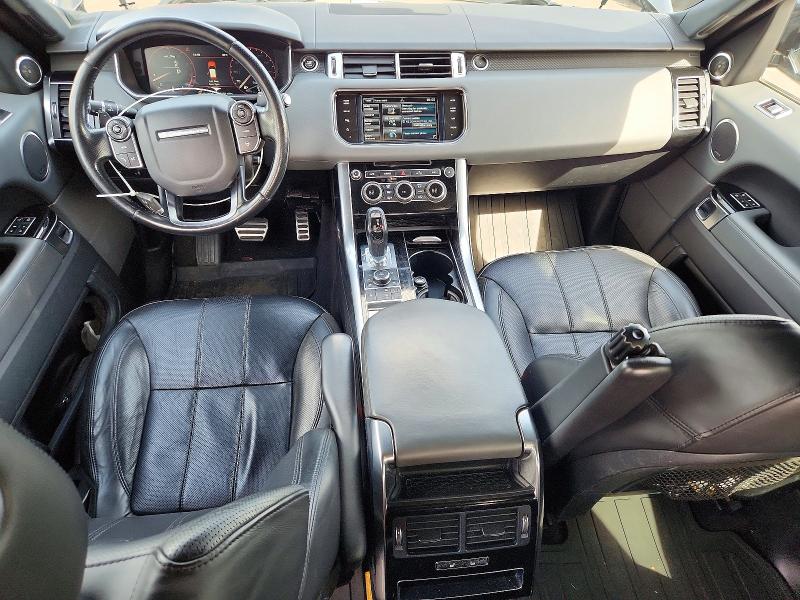 2014 Land rover RANGE ROVER VIN SALWR2TF7EA382842 COPART salvage auction — FRONT END, Or - Salvage Title Certificate, sold $3,100 on 2026-07-08 (photo 8)