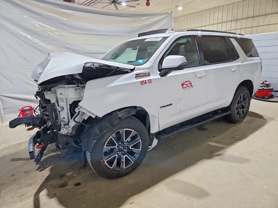 2022 Chevrolet VIN 1GNSKPKD4NR314496 COPART salvage auction — FRONT END, Nh - Cert Of Title-Salvage, sold $8,000 on 2026-07-02 (photo 1)