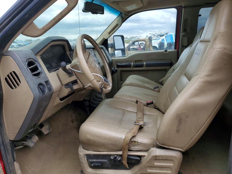 2008 Ford F250 VIN 1FTSX21R88EA20010 COPART salvage auction — FRONT END, Wy - Certificate Of Title, sold $1,100 on 2026-07-29 (photo 7)