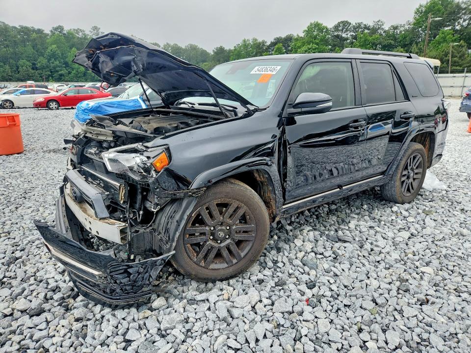 2021 Toyota 4runner VIN JTECU5JR9M5230913 COPART salvage auction — FRONT END, Ga - Cert Of Title-Salvage, sold $9,100 on 2026-07-09 (photo 1)