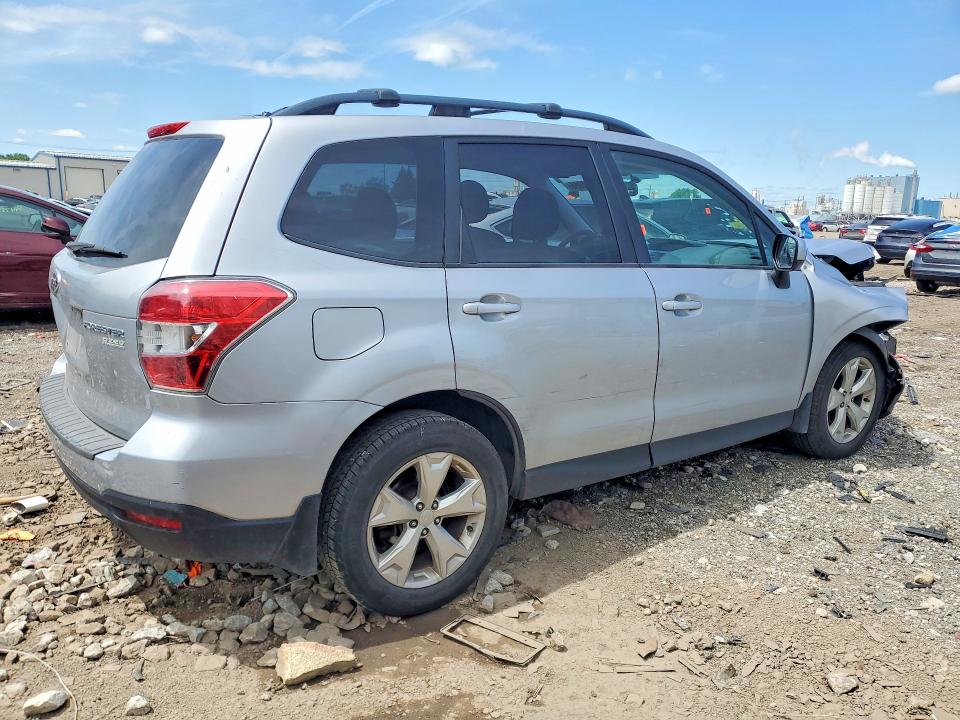 2014 Subaru Forester VIN JF2SJAEC7EH423876 COPART salvage auction — FRONT END, Il - Salvage Certificate, sold $1,850 on 2026-07-08 (photo 3)