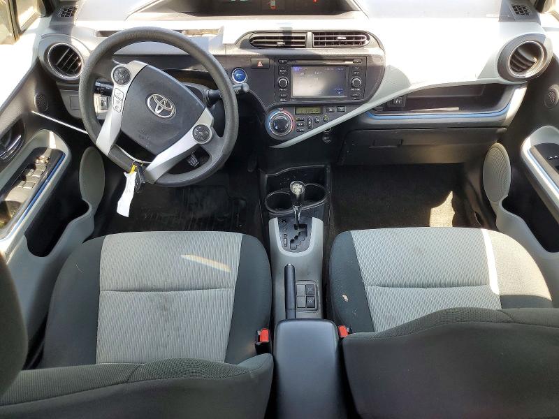 2012 Toyota VIN JTDKDTB34C1525132 COPART salvage auction — REAR END, Ca - Salvage Certificate, sold $525 on 2026-07-09 (photo 8)