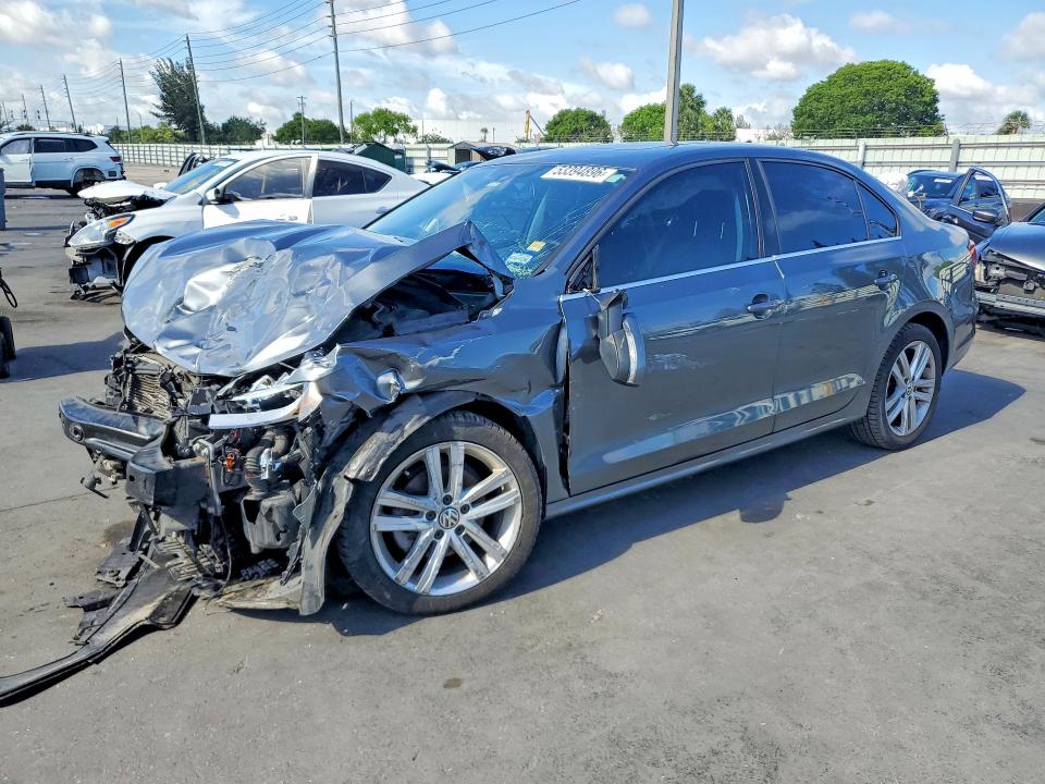 2015 Volkswagen VIN 3VWLA7AJ4FM406473 COPART salvage auction — FRONT END, Fl - Certificate Of Destruction, sold $350 on 2026-08-10 (photo 1)