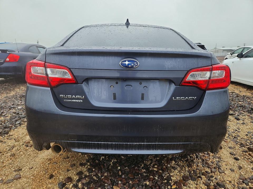 2016 Subaru LEGACY VIN 4S3BNBN63G3054176 COPART salvage auction — HAIL, Salvage Title, sold $4,200 on 2026-07-22 (photo 6)