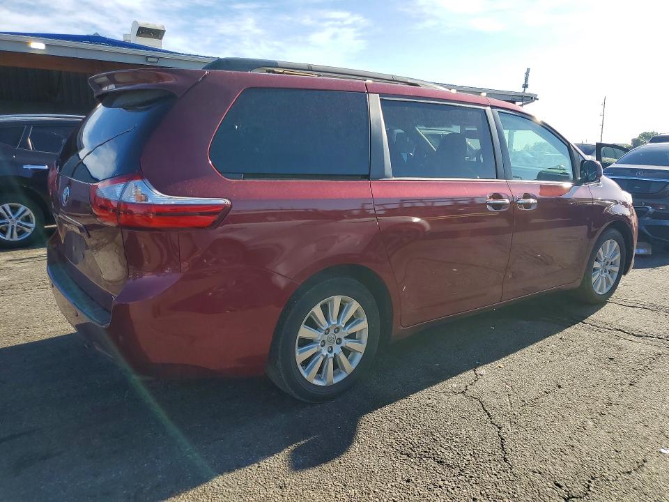 2015 Toyota Sienna VIN 5TDDK3DC3FS095693 COPART salvage auction — MECHANICAL, Co - Dis/Dlr/Exp Only Clean Title, sold $4,000 on 2026-07-07 (photo 3)