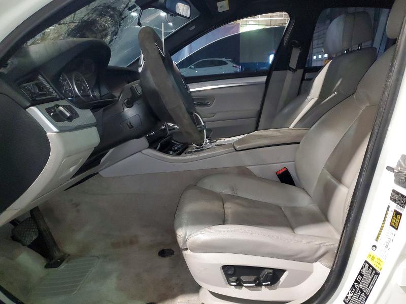 2012 BMW 5 series VIN WBAFU9C59CC788190 COPART salvage auction — Burn Engine, MI - CERTIFICATE OF TITLE, sold $375 on 2026-07-24 (photo 7)