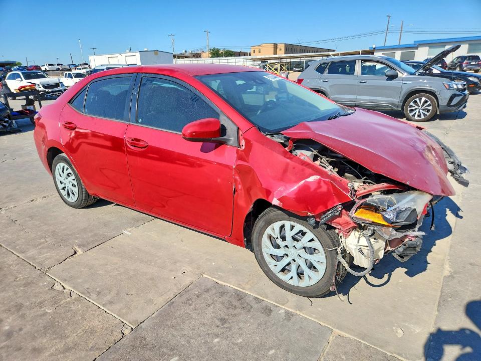 2017 Toyota Corolla VIN 5YFBURHE0HP612556 COPART salvage auction — FRONT END, Tx - Salvage Vehicle Title, sold $825 on 2026-07-16 (photo 4)
