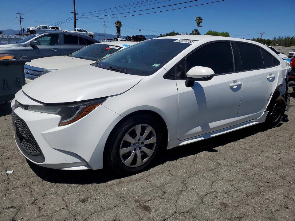 2021 Toyota Corolla VIN 5YFEPMAEXMP147506 COPART salvage auction — REAR END, Ca - Salvage Certificate, sold $4,300 on 2026-07-02 (photo 1)