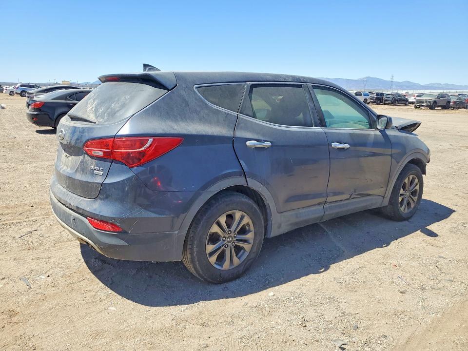 2016 Hyundai Santa fe VIN 5XYZTDLB6GG322049 COPART salvage auction — FRONT END, Ca - Acq Bos - Post Sale - Salvage, sold $725 on 2026-07-06 (photo 3)