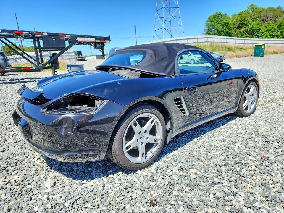2005 Porsche Boxster VIN WP0CA29885U712531 COPART salvage auction — FRONT END, Nc - Salvage Certificate Of Title, sold $3,700 on 2026-07-15 (photo 3)