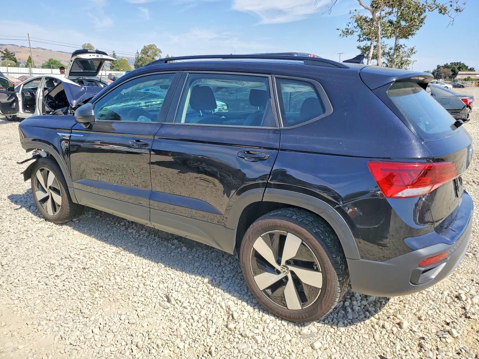 2024 Volkswagen Taos VIN 3VV8X7B29RM015601 COPART salvage auction — FRONT END, Ca - Salvage Certificate, sold $1,250 on 2026-07-09 (photo 2)