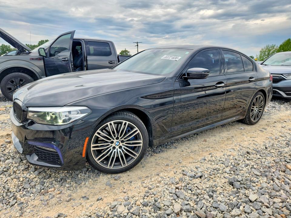 2018 BMW 5er VIN WBAJE7C54JG892376 COPART salvage auction — HAIL, Mo - Salvage Certificate Of Title, sold $11,200 on 2026-07-27 (photo 1)