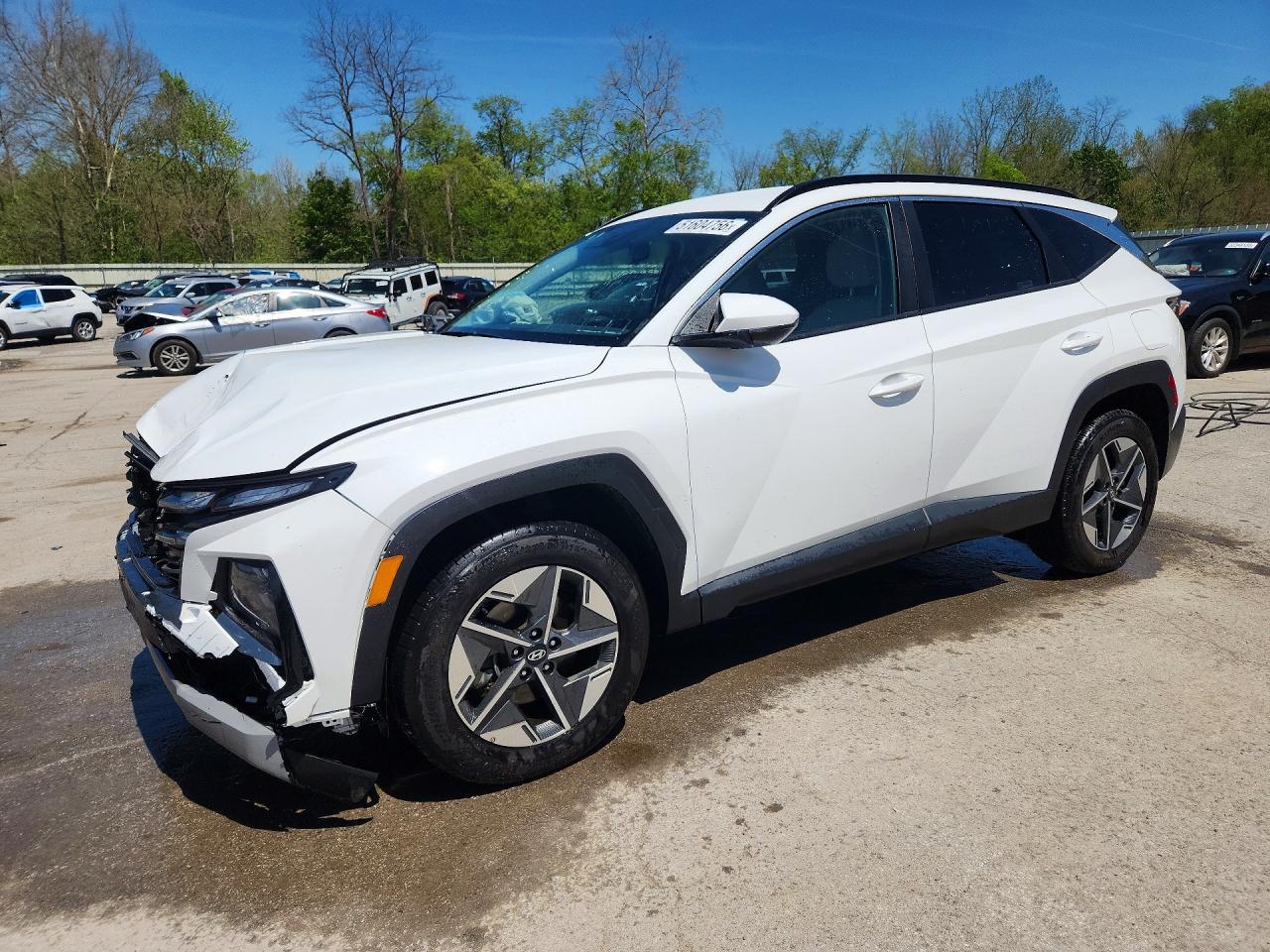 2025 Hyundai Tucson VIN 5NMJBCDE0SH507960 — COPART salvage auction photo