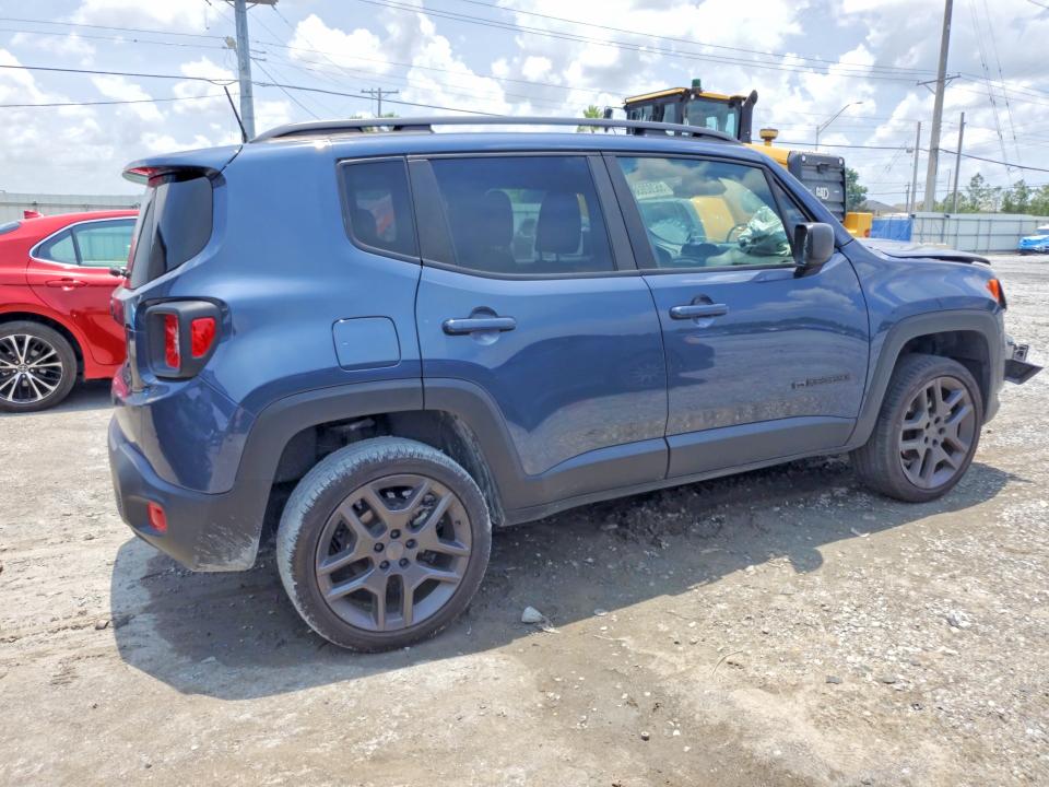 2021 Jeep Renegade VIN ZACNJDBB9MPM65088 COPART salvage auction — FRONT END, Fl - Certificate Of Destruction, sold $2,850 on 2026-07-17 (photo 3)