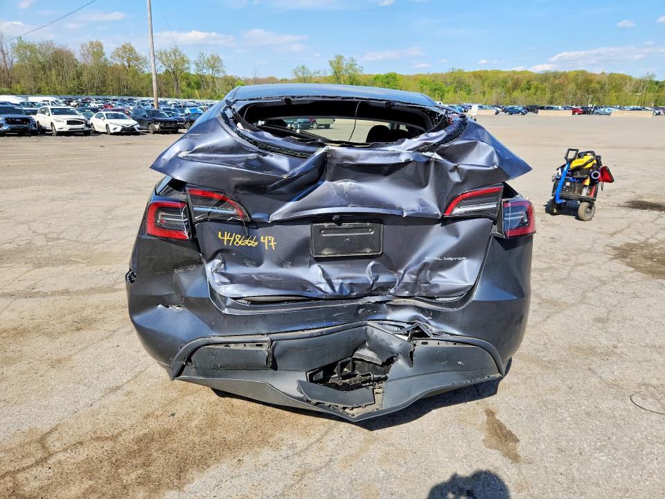 2023 Tesla Model y VIN 7SAYGDEEXPF884005 COPART salvage auction — REAR END, Ct - Cert Of Title-Salvage, sold $8,200 on 2026-07-30 (photo 6)