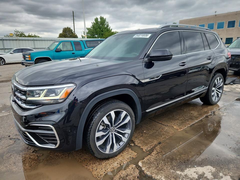 2022 Volkswagen Atlas VIN 1V2FR2CA5NC552646 COPART salvage auction — REAR END, Co - Public - Salvage Title, sold $11,300 on 2026-07-27 (photo 1)