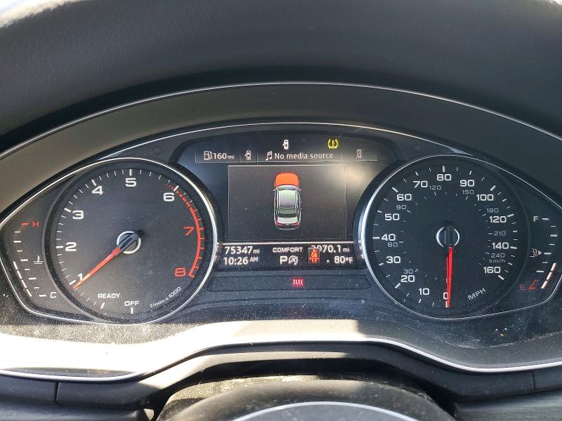 2021 Audi VIN WAUDAAF46MA018644 COPART salvage auction — REAR END, Ms - Cert Of Title-Salvaged, sold $8,600 on 2026-07-03 (photo 9)