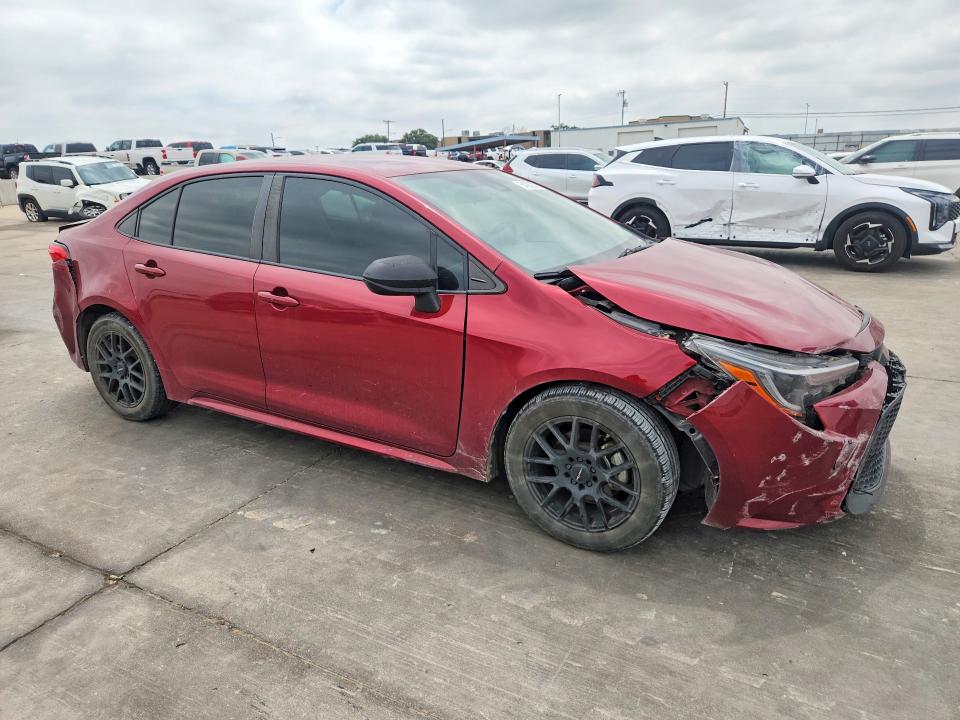 2022 Toyota Corolla VIN JTDEPMAE5NJ200618 COPART salvage auction — FRONT END, Tx - Salvage Vehicle Title, sold $3,050 on 2026-07-27 (photo 4)