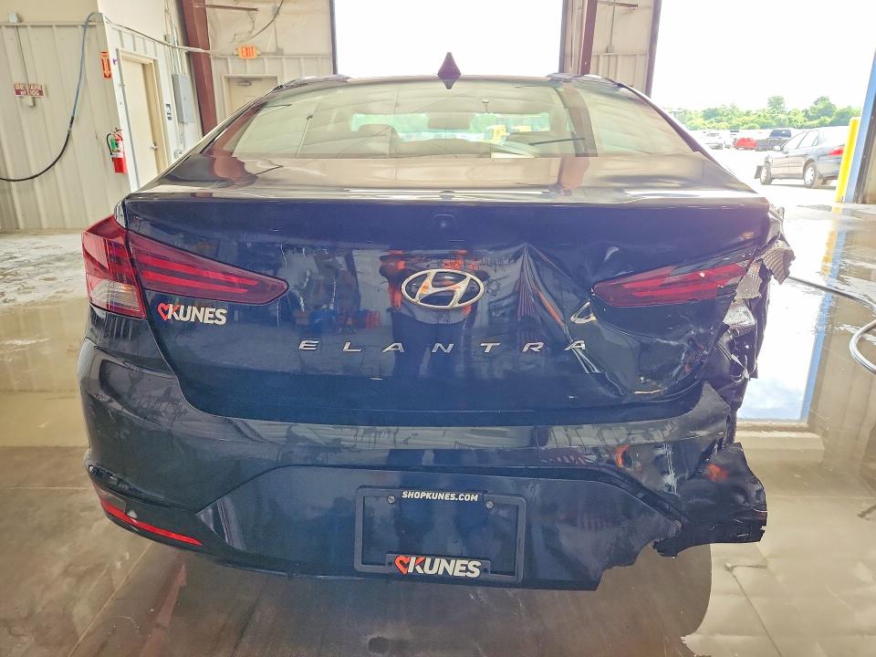 2020 Hyundai Elantra VIN 5NPD84LF7LH578850 COPART salvage auction — REAR END, Il - Salvage Certificate, sold $2,600 on 2026-07-27 (photo 6)
