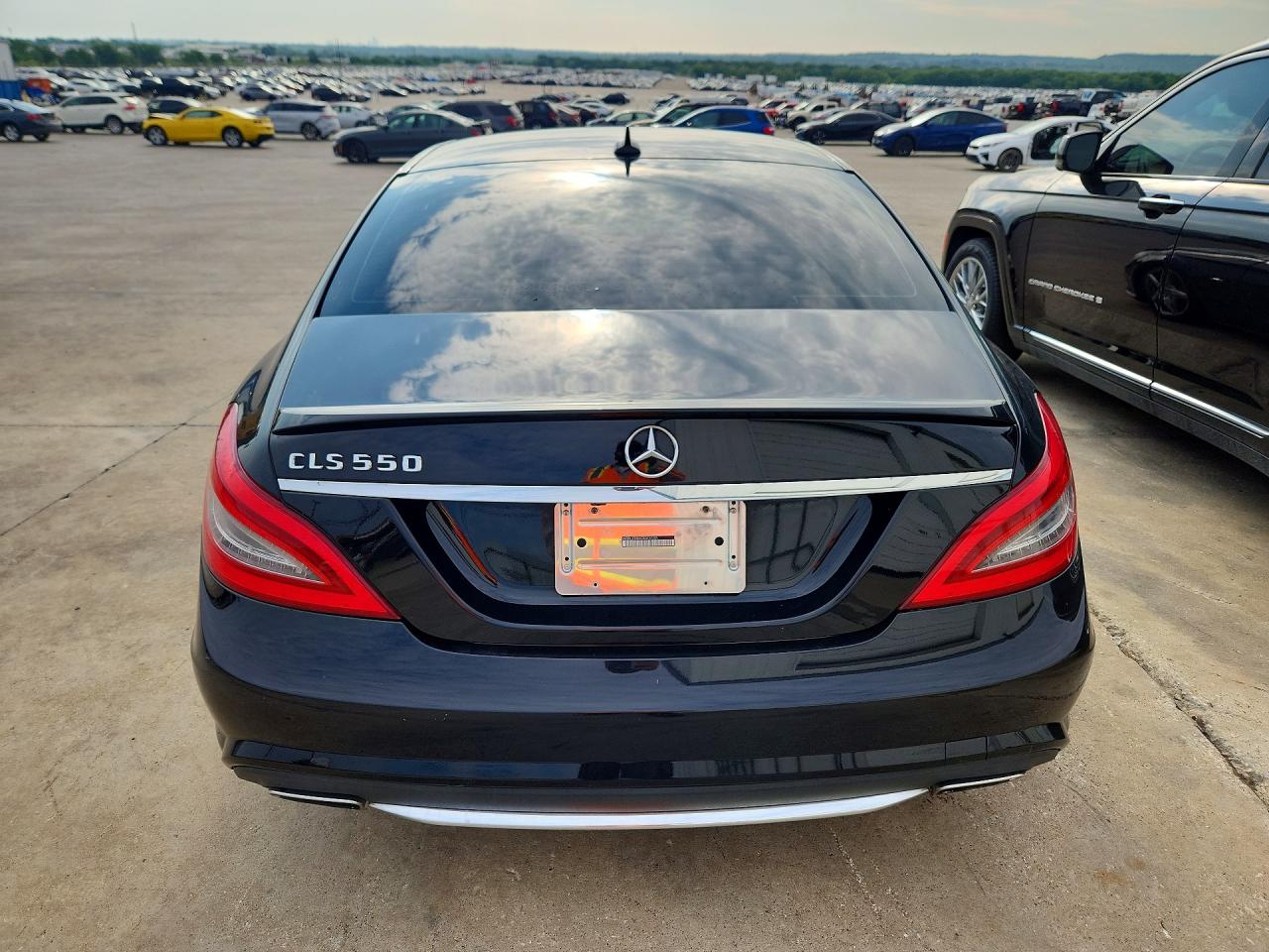 2012 Mercedes-Benz CLS-Class VIN WDDLJ7DBXCA015107 COPART salvage auction — Front End, TX - CERTIFICATE OF TITLE, sold $1,850 on 2026-07-09 (photo 6)