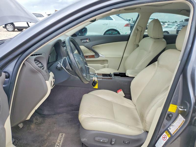 2013 Lexus Is VIN JTHBF5C27D5191554 COPART salvage auction — FRONT END, Tx - Salvage Vehicle Title, sold $3,450 on 2026-07-10 (photo 7)