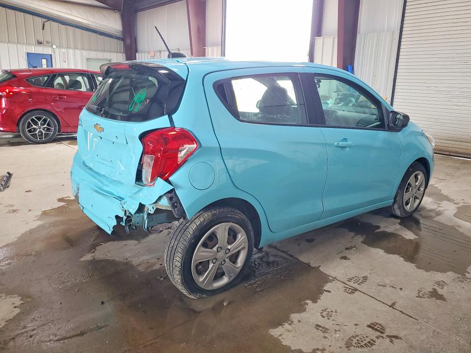 2022 Chevrolet Spark VIN KL8CB6SA1NC023169 COPART salvage auction — REAR END, PA - CERTIFICATE OF SALVAGE, sold $500 on 2026-07-29 (photo 3)