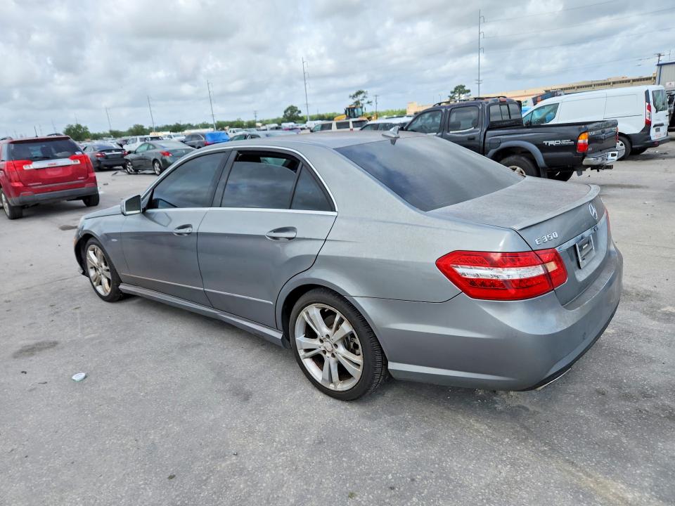 2012 Mercedes-benz E-class VIN WDDHF8JB3CA606154 COPART salvage auction — MECHANICAL, La - Certificate Of Title, sold $950 on 2026-07-08 (photo 2)