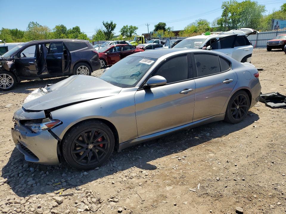 2017 Alfa romeo VIN ZARFAEBN3H7553750 COPART salvage auction — FRONT END, Wv - Salvage Certificate, sold $1,000 on 2026-07-10 (photo 1)