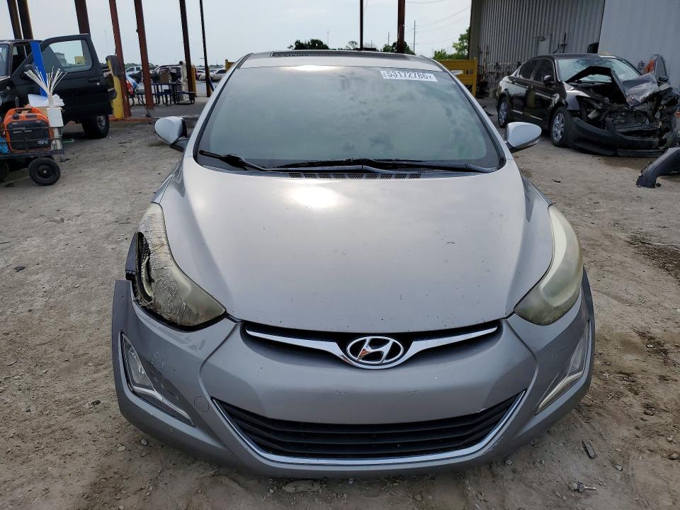 2016 Hyundai Elantra VIN KMHDH4AE2GU557311 COPART salvage auction — VANDALISM, Fl - Cert Of Title Slvg Rebuildable, sold $15 on 2026-07-21 (photo 5)