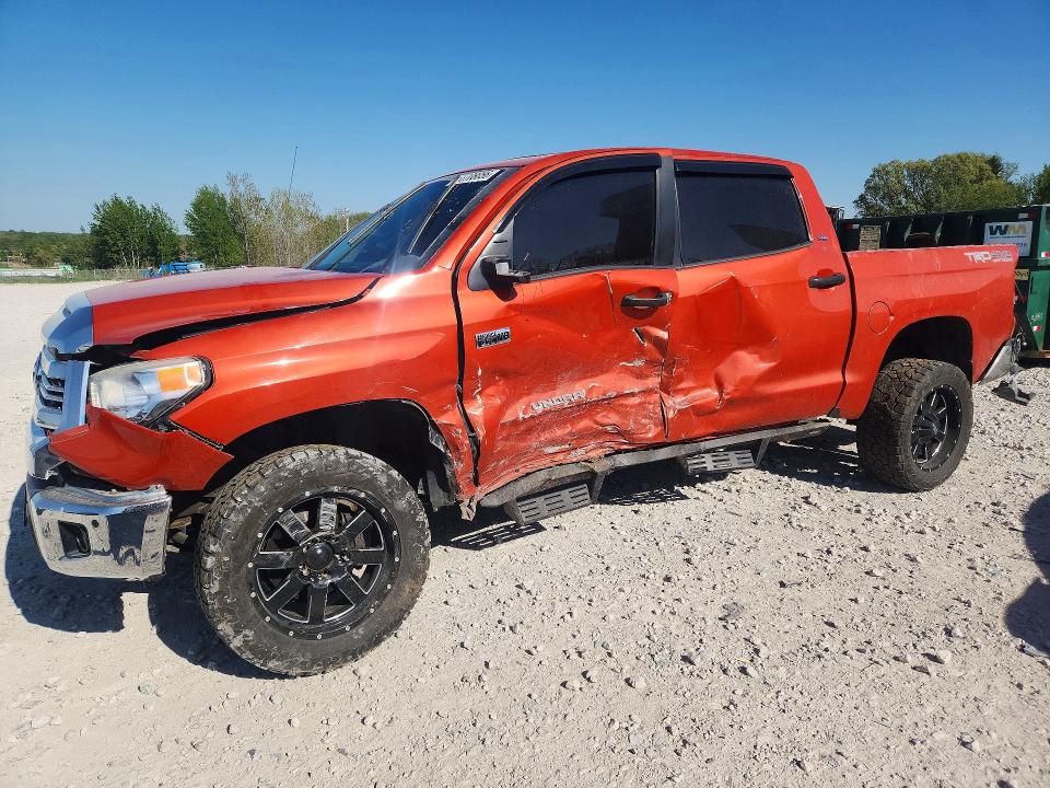 2017 Toyota Tundra VIN 5TFDY5F15HX665339 COPART salvage auction — SIDE, Mi - Certificate Of Title, sold $8,800 on 2026-07-16 (photo 1)