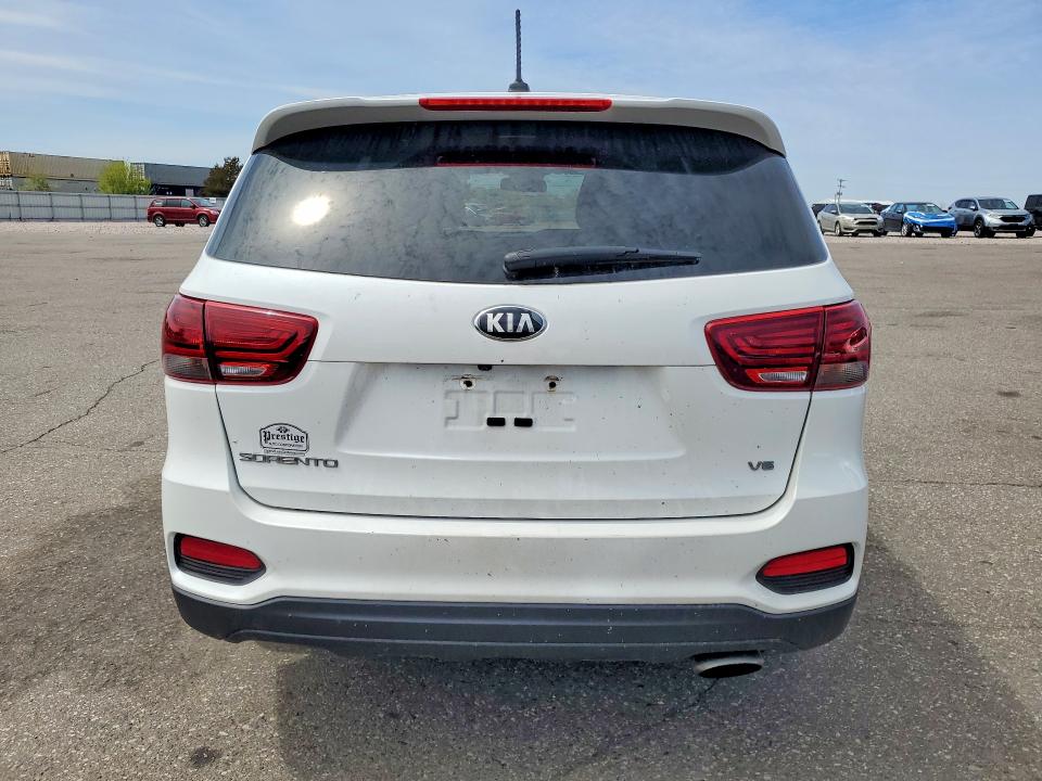 2020 Kia Sorento VIN 5XYPGDA57LG692428 COPART salvage auction — HAIL, Mn - Cert Of Title-Salvage, sold $1,750 on 2026-07-09 (photo 6)