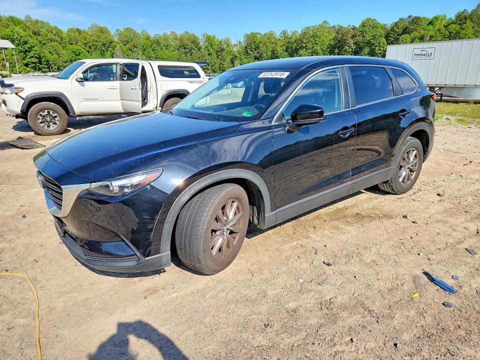 2018 Mazda Cx-9 VIN JM3TCBBY0J0222114 COPART salvage auction — FRONT END, Va - Cert Of Title - Salvage, sold $225 on 2026-07-27 (photo 1)