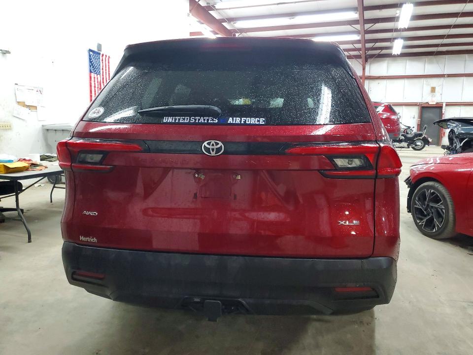 2024 Toyota VIN 5TDAAAB52RS053826 COPART salvage auction — FRONT END, Md - Cert Of Salvage > 75% Damage, sold $8,200 on 2026-07-21 (photo 6)
