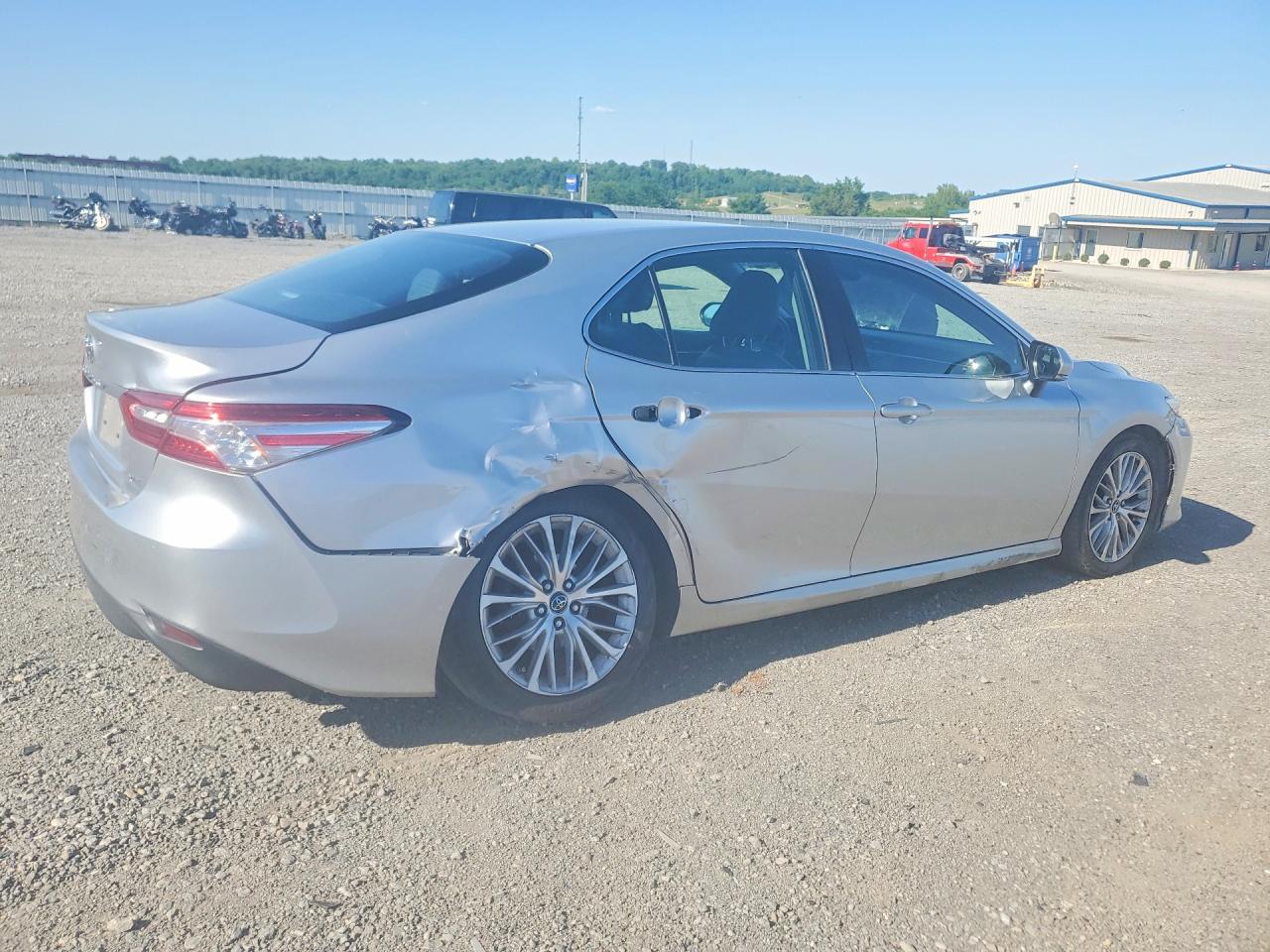 2018 Toyota Camry VIN 4T1B11HK1JU023746 COPART salvage auction — Rear End, KY - CERT OF TITLE-SALVAGE, sold $4,950 on 2026-07-09 (photo 3)