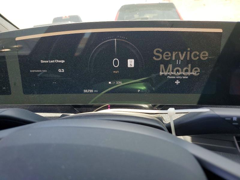 2023 Lucid Air VIN 50EA1PFA9PA021004 COPART salvage auction — SIDE, ID - SALVAGE CERTIFICATE OF TITLE, sold $12,000 on 2026-09-30 (photo 9)