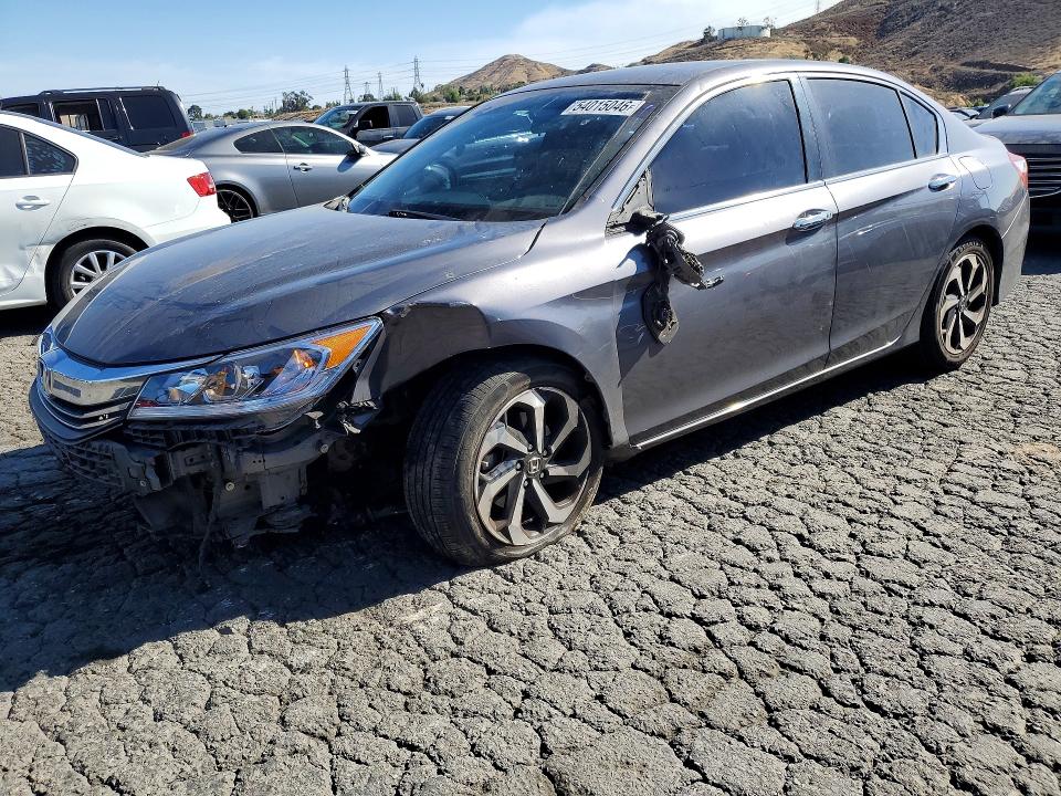 2016 Honda VIN 1HGCR2F73GA145283 COPART salvage auction — FRONT END, Ca - Salvage Certificate, sold $2,000 on 2026-07-02 (photo 1)