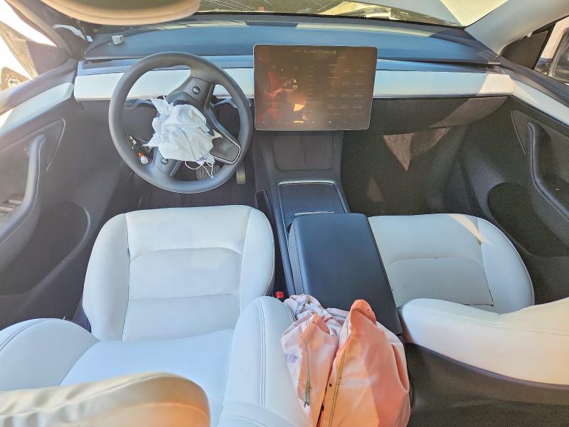 2024 Tesla Model y VIN 7SAYGDED7RF095045 COPART salvage auction — ALL OVER, Fl - Certificate Of Destruction, sold $3,150 on 2026-07-31 (photo 8)