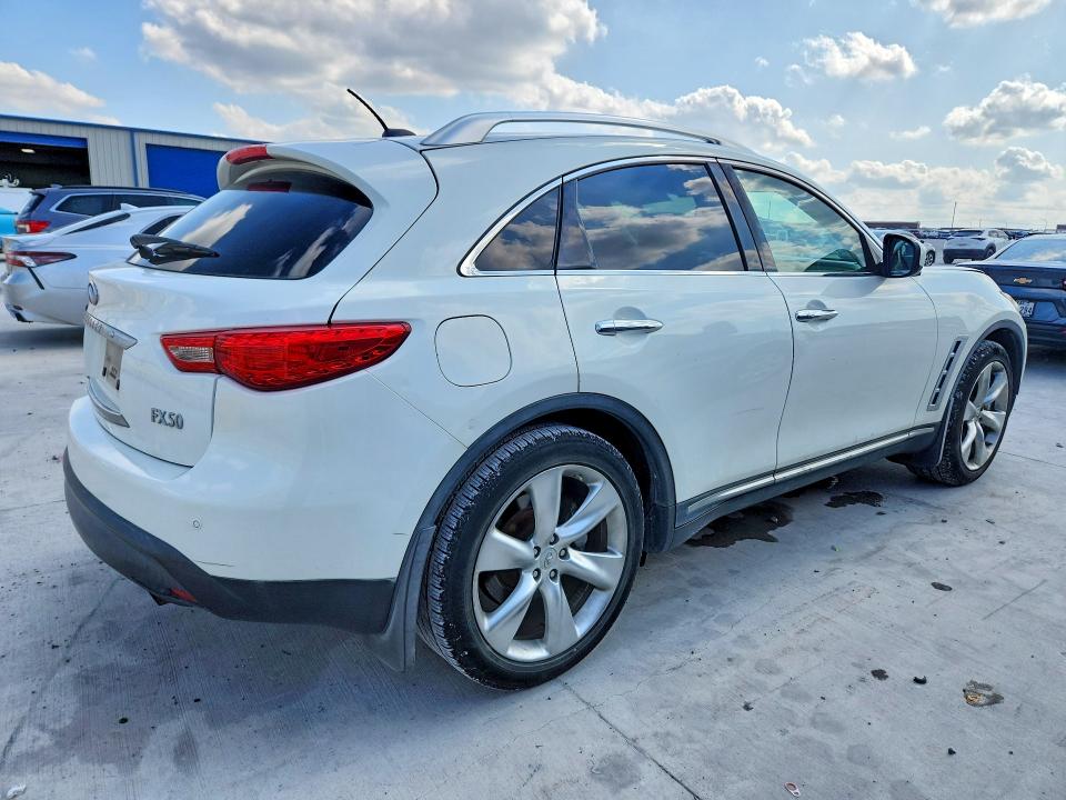 2009 Infiniti Fx50 VIN JNRBS18W59M200637 COPART salvage auction — SIDE, Tx - Salvage Vehicle Title, sold $375 on 2026-07-21 (photo 3)