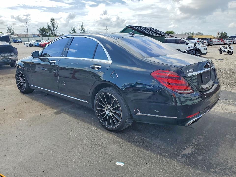 2019 Mercedes-benz S-klasse VIN WDDUG6EB5KA431219 COPART salvage auction — FRONT END, FL - CERT OF TITLE SLVG REBUILDABLE, sold $1,500 on 2026-07-27 (photo 2)