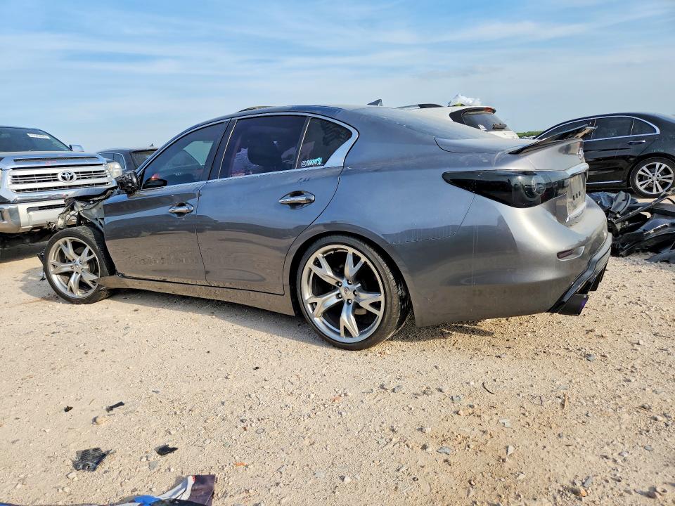 2016 Infiniti Q50 VIN JN1EV7AP2GM300429 COPART salvage auction — FRONT END, Tx - Salvage Vehicle Title, sold $500 on 2026-07-16 (photo 2)