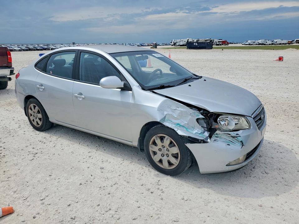 2008 Hyundai Elantra VIN KMHDU46D28U416266 COPART salvage auction — FRONT END, Tx - Certificate Of Title, sold $425 on 2026-07-16 (photo 4)