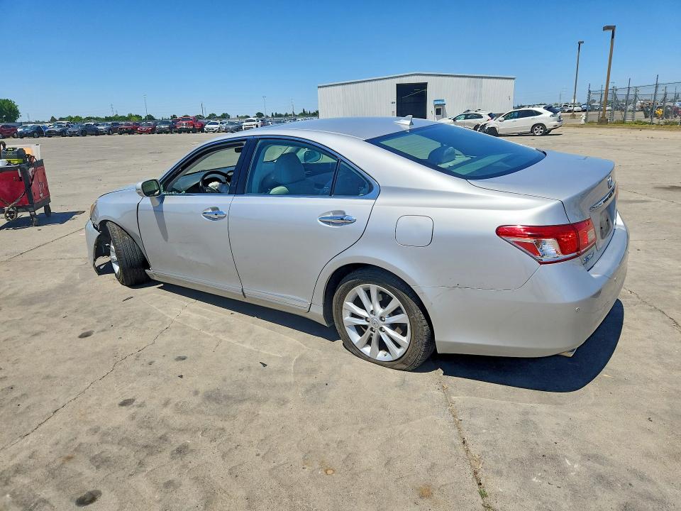 2011 Lexus ES VIN JTHBK1EG3B2461262 COPART salvage auction — FRONT END, Ca - Salvage Certificate, sold $1,300 on 2026-07-27 (photo 2)