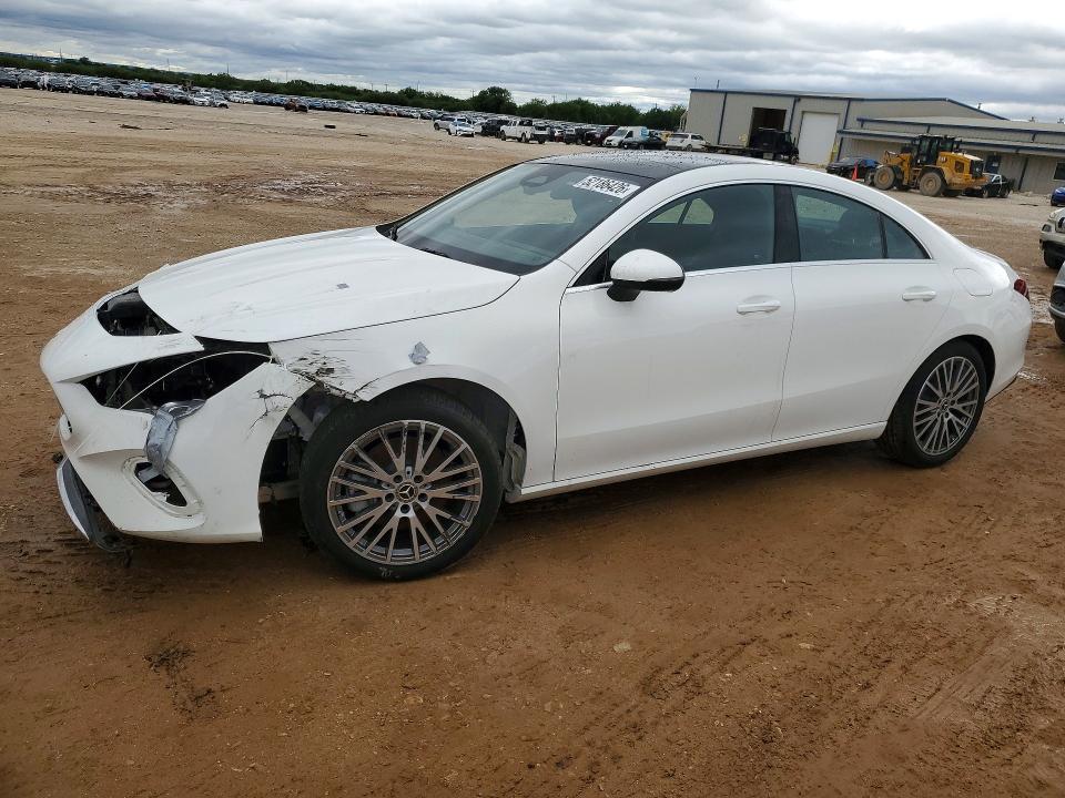 2026 Mercedes-benz Cla-klasse VIN W1K5J4GB1TN580924 — COPART salvage auction photo