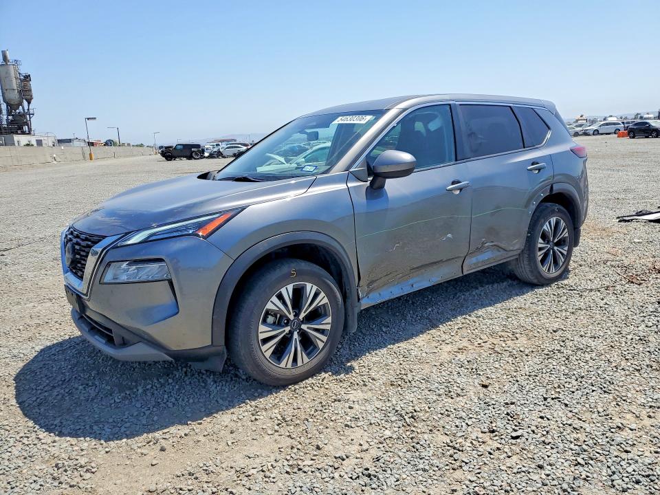 2023 Nissan Rogue VIN JN8BT3BAXPW437281 COPART salvage auction — SIDE, Ca - Salvage Certificate, sold $350 on 2026-07-28 (photo 1)