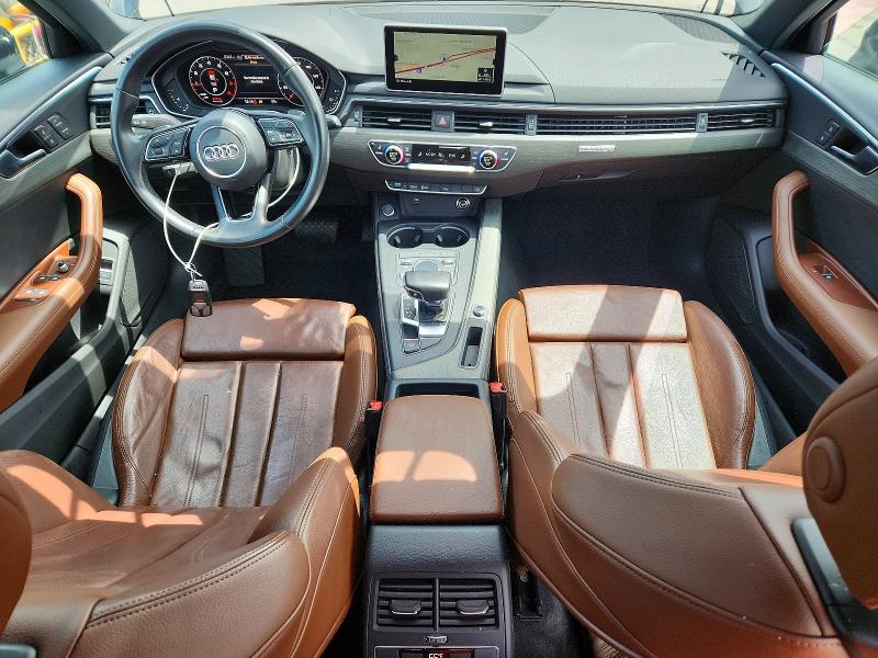 2019 Audi A4 VIN WAUENAF47KA009750 COPART salvage auction — HAIL, Mo - Salvage Certificate Of Title, sold $8,800 on 2026-07-08 (photo 8)