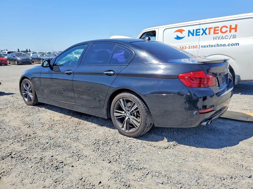 2016 BMW 5 series VIN WBA5A5C59GD529986 COPART salvage auction — FRONT END, Ca - Cert Of Title-Salvaged, sold $1,700 on 2026-08-06 (photo 2)