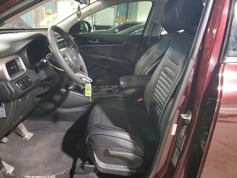 2018 Kia Sorento VIN 5XYPGDA39JG396256 COPART salvage auction — FRONT END, Il - Salvage Certificate, sold $3,650 on 2026-07-08 (photo 7)